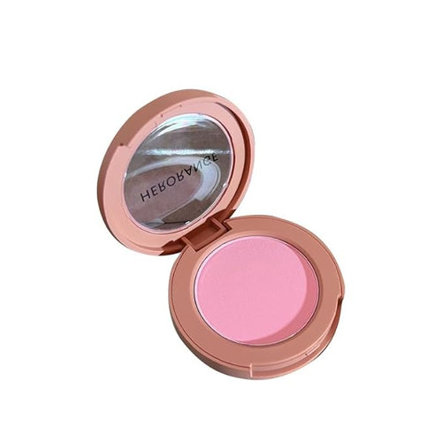 Powder Blush Face Makeup,Lightweight,Smooth,Blendable,Fade and Transfer-Resistant Baked Blush,Effortless Matte Natural Finish,Vegan & Cruelty-Free (4# Purple Pink, One Size)