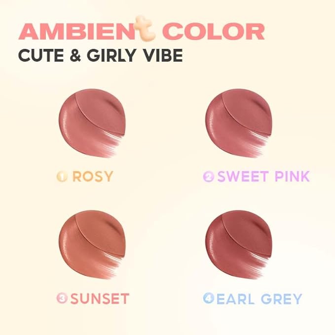 COLORKEY Soft Mist Multi-Purpose Cream | Lips & SUNSET, ) 2.5g