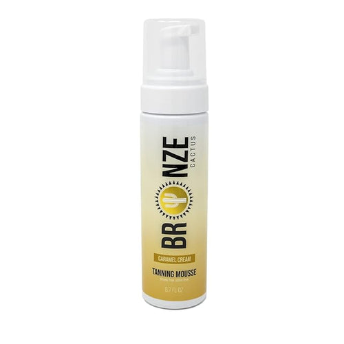 Caramel Cream Tanning Mousse | Easy Application & Instant Gratification | Dries Immediately Without Leaving You Sticky | Non-Scented, Streak Free