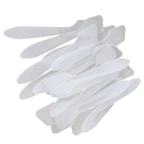 Healifty 50pcs Makeup Spatula Tool Scoop Beauty Tools