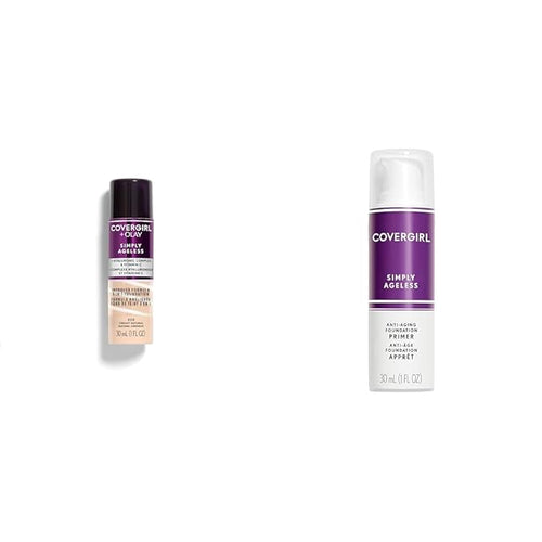 Covergirl + Olay Simply Ageless 3-in-1 Liquid Foundation, 1 Fl Oz