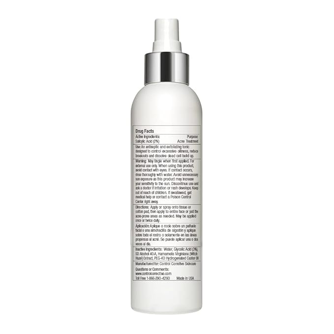 Control Corrective Exfo Tonic Acne Treatment,