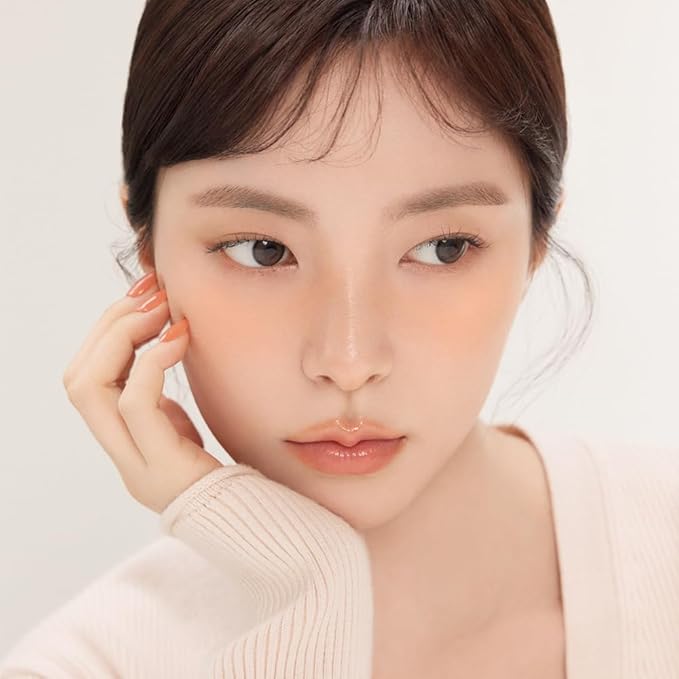 BBIA Ready To Wear Powder Cheek Blush 3 Color โ Buildable & Blendable Soft Blush for Cheeks, Matte & Shimmery Finish, Lightweight, Long-Lasting, Vegan, Korea Face Makeup, 0.19oz (03 POWDER APRICOT)