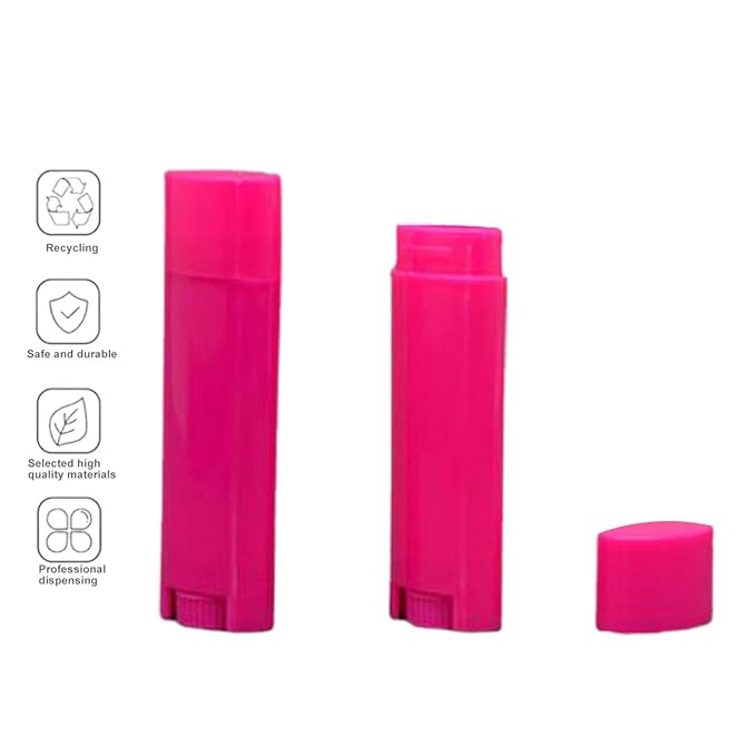 5ml 100Pcs Empty Oval Deodorant Lip balm,DIY