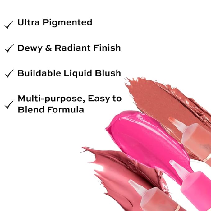 Revolution Beauty, Superdewy Liquid Blush, Richly Pigmented & Fl. Oz.