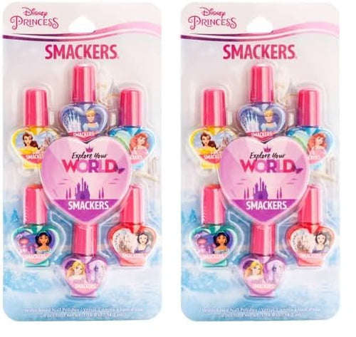 Lip Smacker Disney Nail Collection, Princess Nail Polish, Lip