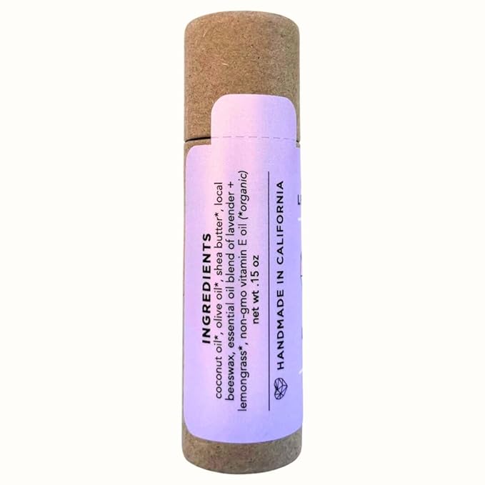 Plastic Free Lip Love | Jumbo Lemongrass)