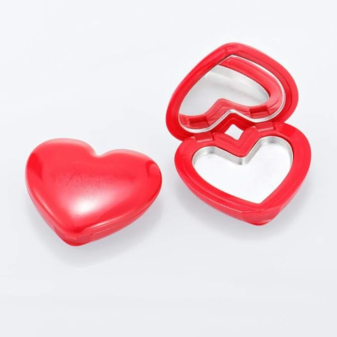 RONRONS 8 Pack Empty Eyeshadow Palette Mini Heart