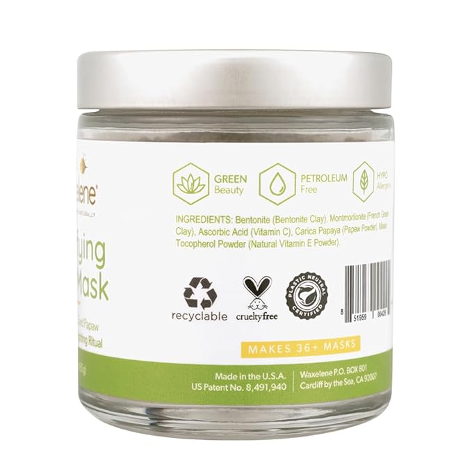 Waxelene Clarifying Mud Mask Dry Blend