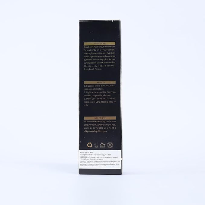 Liyalan Shimmer Body Oil Bronze Gold 5 Color Fl Oz/03)