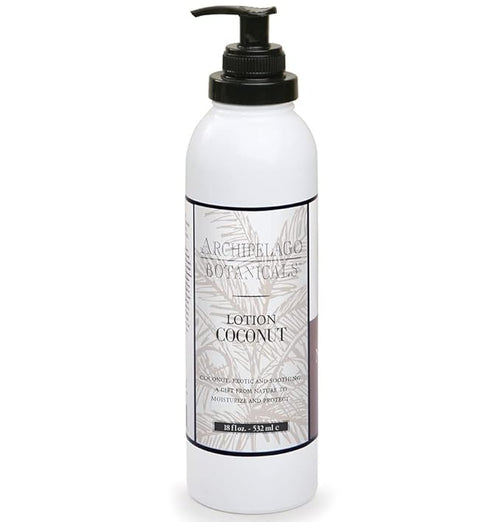 Archipelago Botanicals Coconut Lotion, Nourishing and Hydrating Lotion for Young and Healthy Skin, Scented Body Lotion Free from Parabens, Phthalates and GMOs (18 oz)