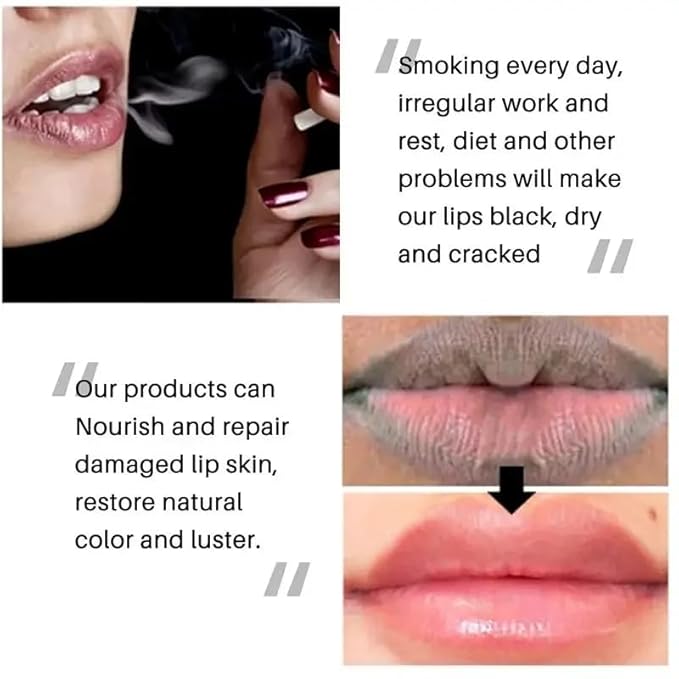 2PCS Lips Pink Fresh Lightening Bleaching Balm