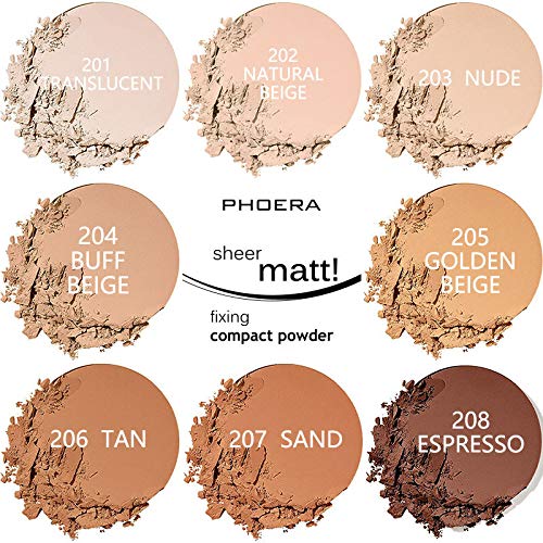 2 Pack Matte Face Powder, Control Oil Brighten