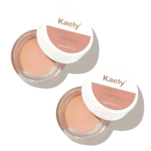 evpct 2Pcs under Eye Brightener, Nourishing Luminous under ojeras,09# Vanilla
