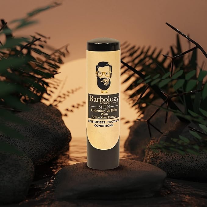 Men's Moisturizing Lip Balm for Chapped 0.17oz