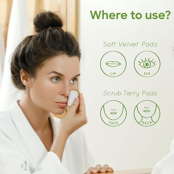 Bambaw reusable makeup remover pads