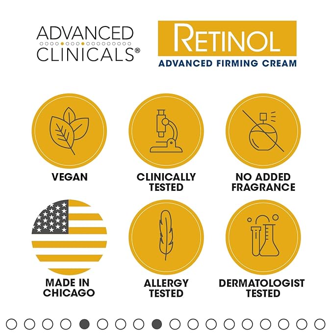 Advanced Clinicals Retinol Body Lotion Moisturizer Sagging