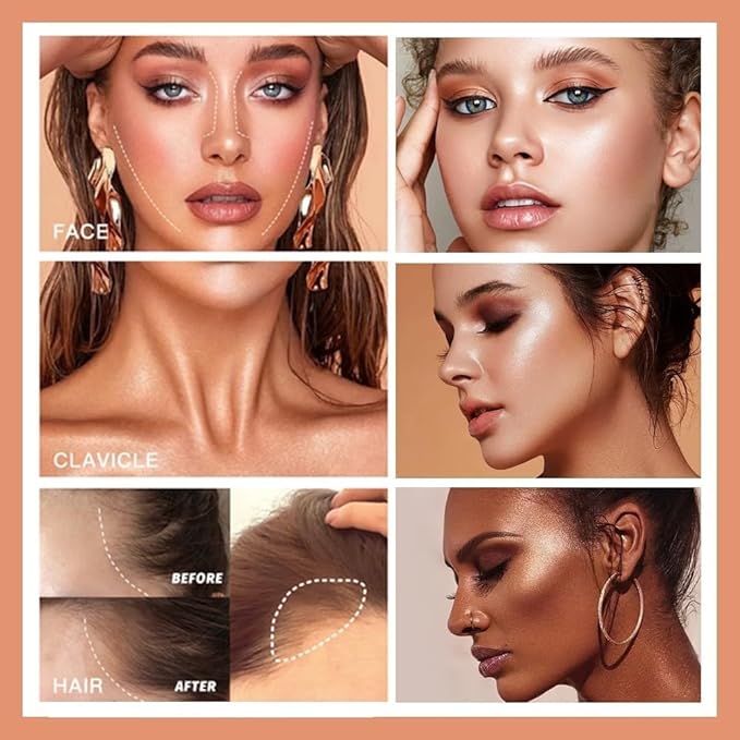 URQT Highly Pigmented Liquid Contour - Built-in Sponge