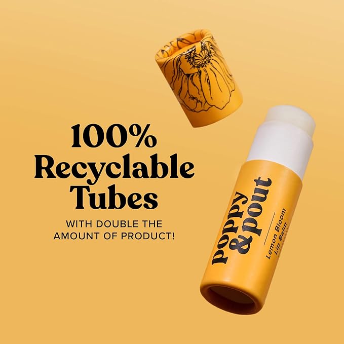 Poppy & Pout Lemon Bloom Jumbo Recyclable