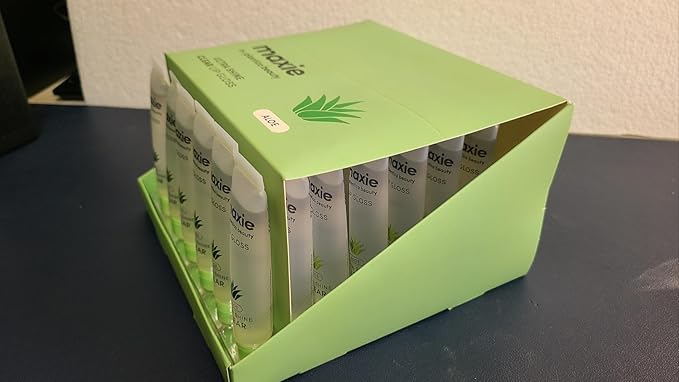 Maxie by Plantico Beauty Clear Lip Polish bulk (12 Pieces) CLEAR/ALOE (ALOE, 6 PCS)