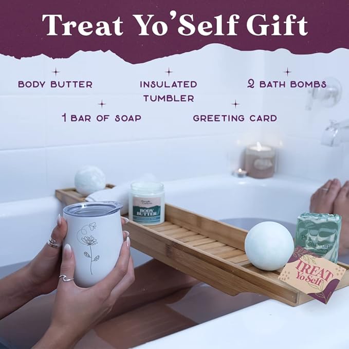 Purple Canyon Bath Gift Set Revitalizing