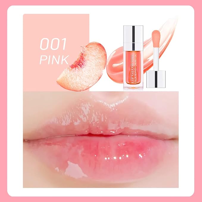 2 Set Lip Oil Hydrating Tinted