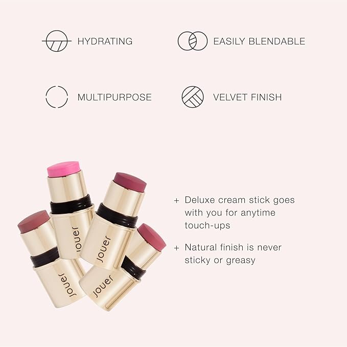 Jouer Blush & Bloom Cheek + Lipstick, Promise