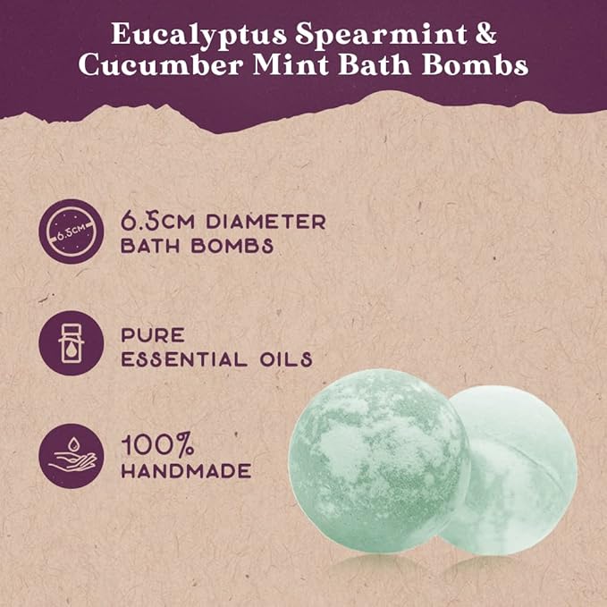 Purple Canyon Bath Gift Set Revitalizing