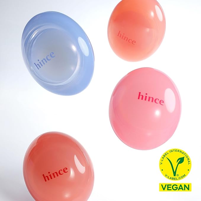HINCE Raw Glow Dewy Ball - Tinted Lip Balm, Jelly Gloss Glow, Shine and Hydration, Lip & Blush Multiuse, Vegan, 0.12 oz. (13 colors) (BERRY COKE)