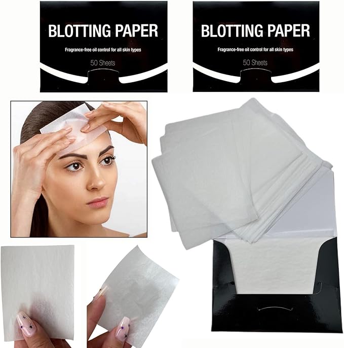 2 Pks FRAGRANCE-FREE Unscented Natural Abaca Blotting Paper