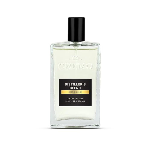 Cremo Cologne for Men - Distillers Blend Mens Cologne Spray - A Combination of Kentucky Bourbon, Smoked Vetiver and American Oak, Fragrances For Men, 3.4 Fl Oz