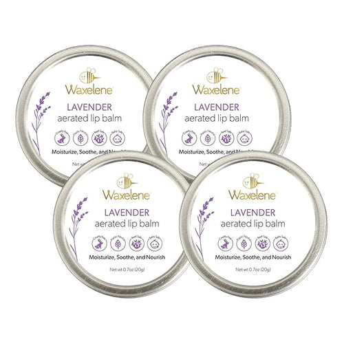 Waxelene Lavender Aerated Lip Balm Tin
