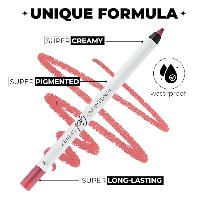 Lamel Matte Gel Lip Liner Pencil | Weightless Lip 7g