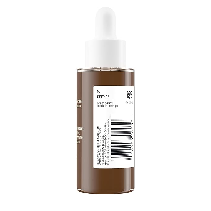Neutrogena Healthy Skin Sensitive Skin Serum Foundation with Deep 03, 1 oz