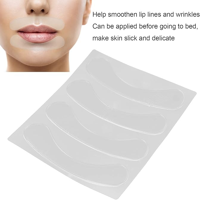 Lip Wrinkle Patches, Reusable Silicone Lip Wrinkles