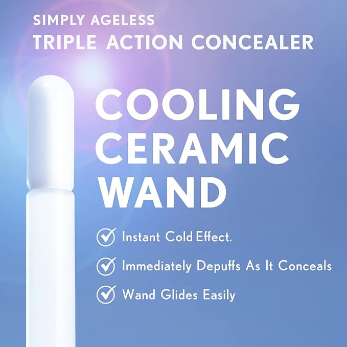 COVERGIRL Simply Ageless Triple Action Concealer, Soft Sable, of 1