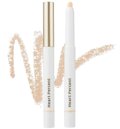 Heart Percent Dote On Mood Lip Pencil, Long-Lasting Creamy Lip Crayon Smooth Color Liner Retractable Lipstick Pencil 0.8g, #10. Clean Beige