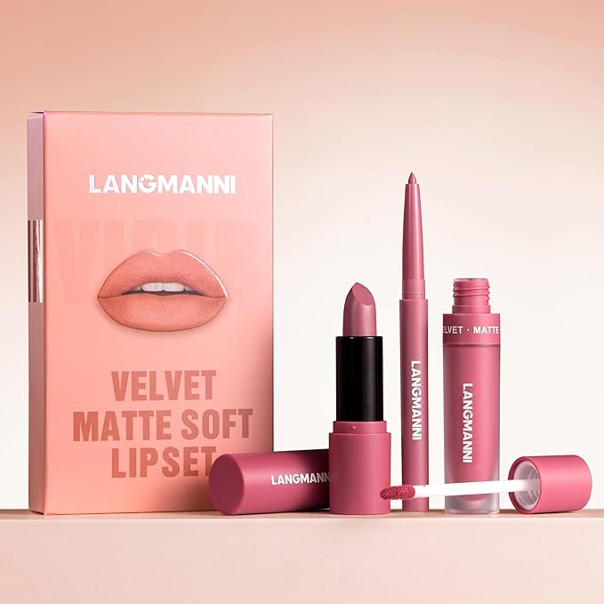 Jolilab 6 in 1 Matte Velvet Lipstick Set-Lip
