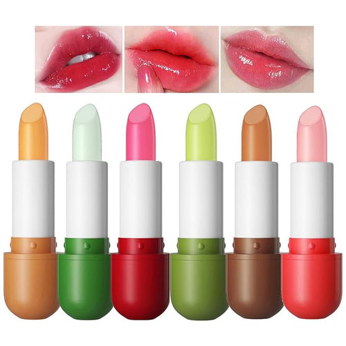6 PCS Hydrating Lip Balm Aloe