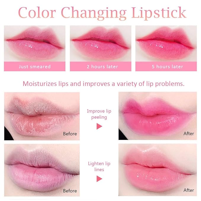 evpct 3Pcs Peach Aloe Vera Avocado Mini Clear Changing