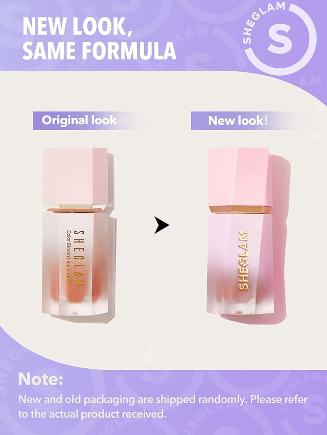SHEGLAM Color Bloom Liquid Blush Makeup for Cheeks Swipe Right