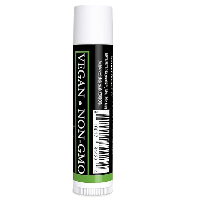 GreenIVe Hemp Lip Balm, Vegan, Omegas Hydrating