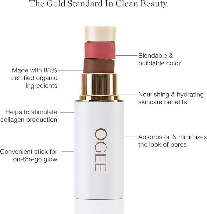 Ogee Sculpted Face Stick (OBSIDIAN - MATTE DEEP Face