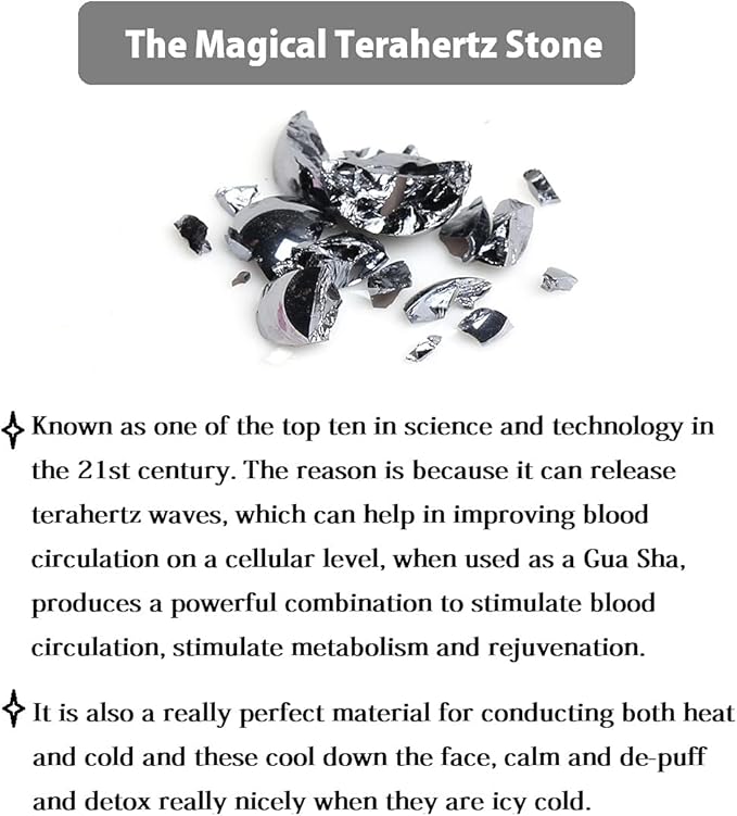Terahertz Stone Gua Sha Scraping Tools