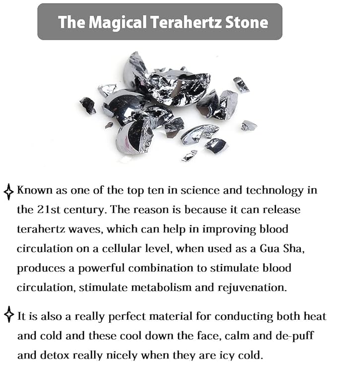 Terahertz Stone Gua Sha Scraping Tools