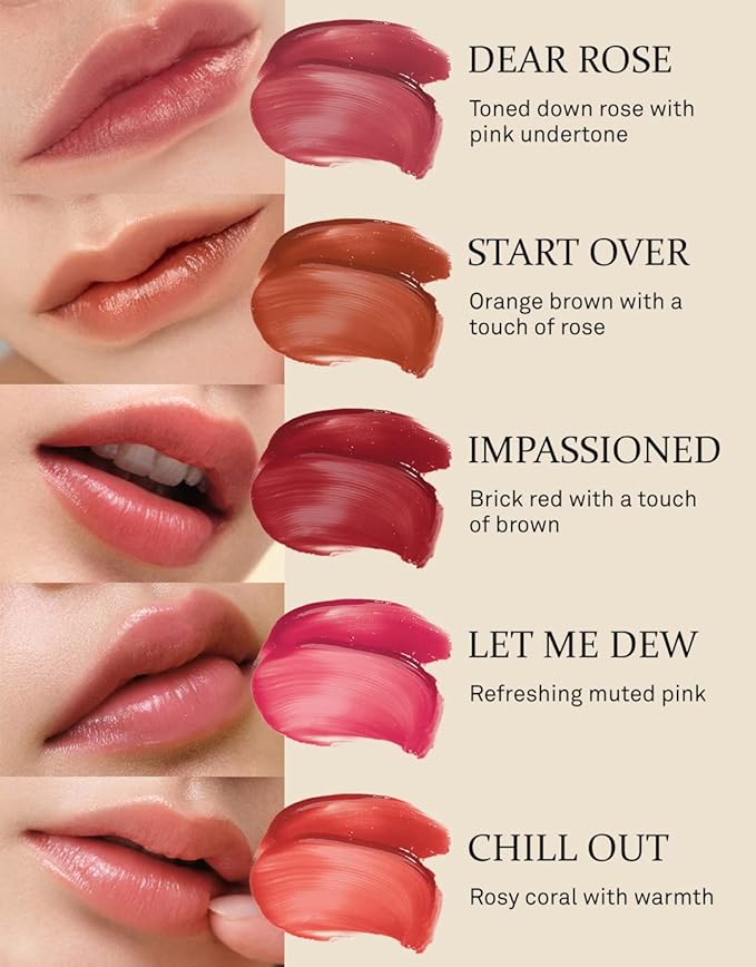 HINCE Mood Enhancer Lip Glow, Moisturizing LET