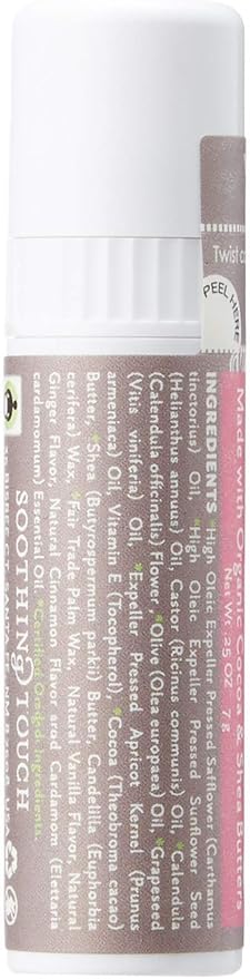 SOOTHING TOUCH LIP BALM,VEGAN,VANL CHAI, 25 OZ