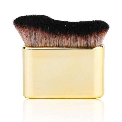 Self Tanning Brush, Self Tanning Brush Applicator Self Tanner Brush Foundation Body Makeup Brushes Self Tan Blending Brush for Face and Body(Gold)