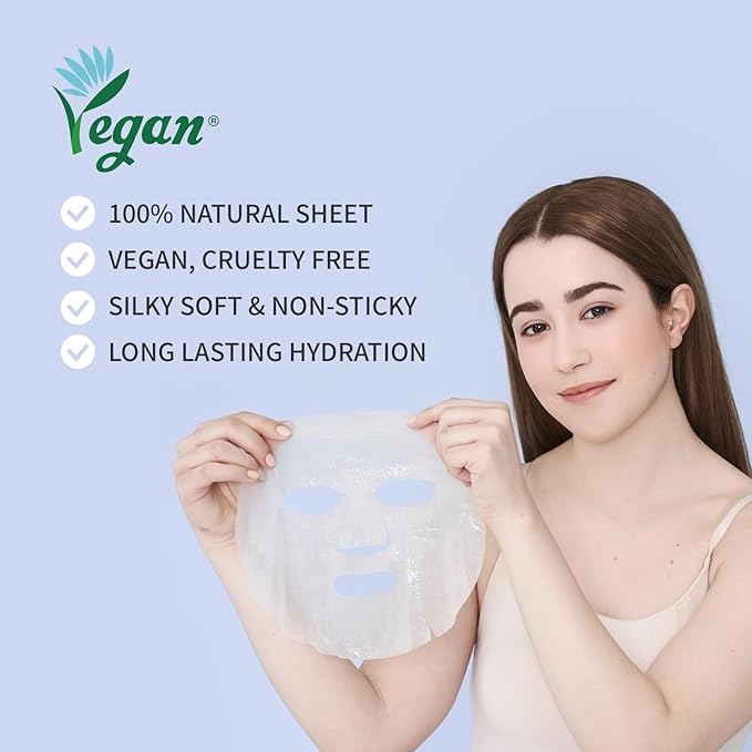Hydrating Soothing Sheet Masks Gift Set for Skincare, Acid 30EA