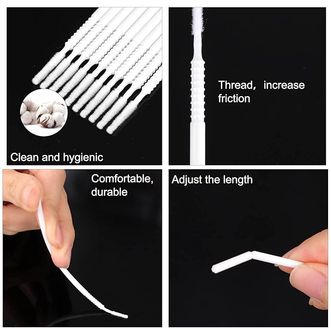 200pcs micro applicators brushes mini